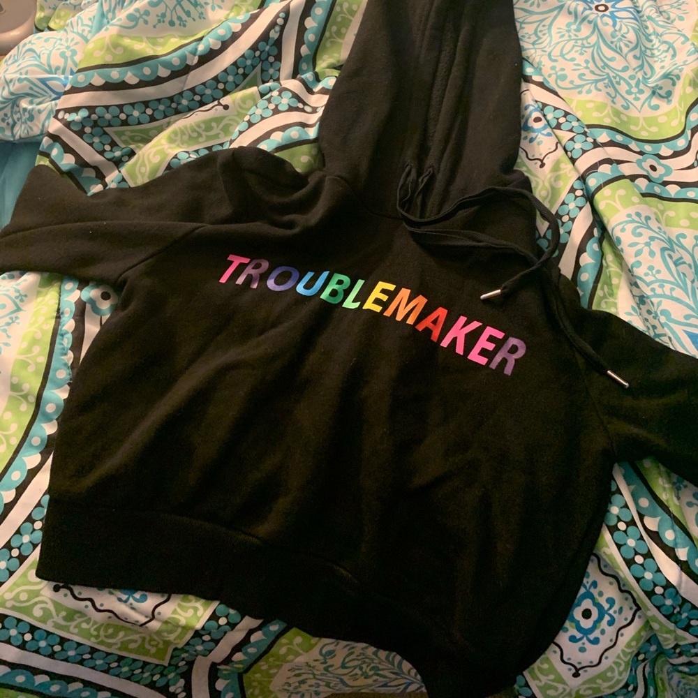Trouble maker crop top